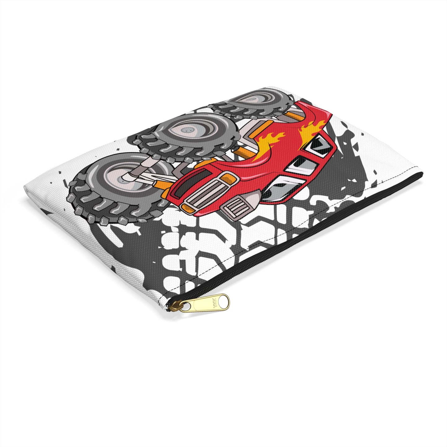 Monster Truck Zipper Pouch