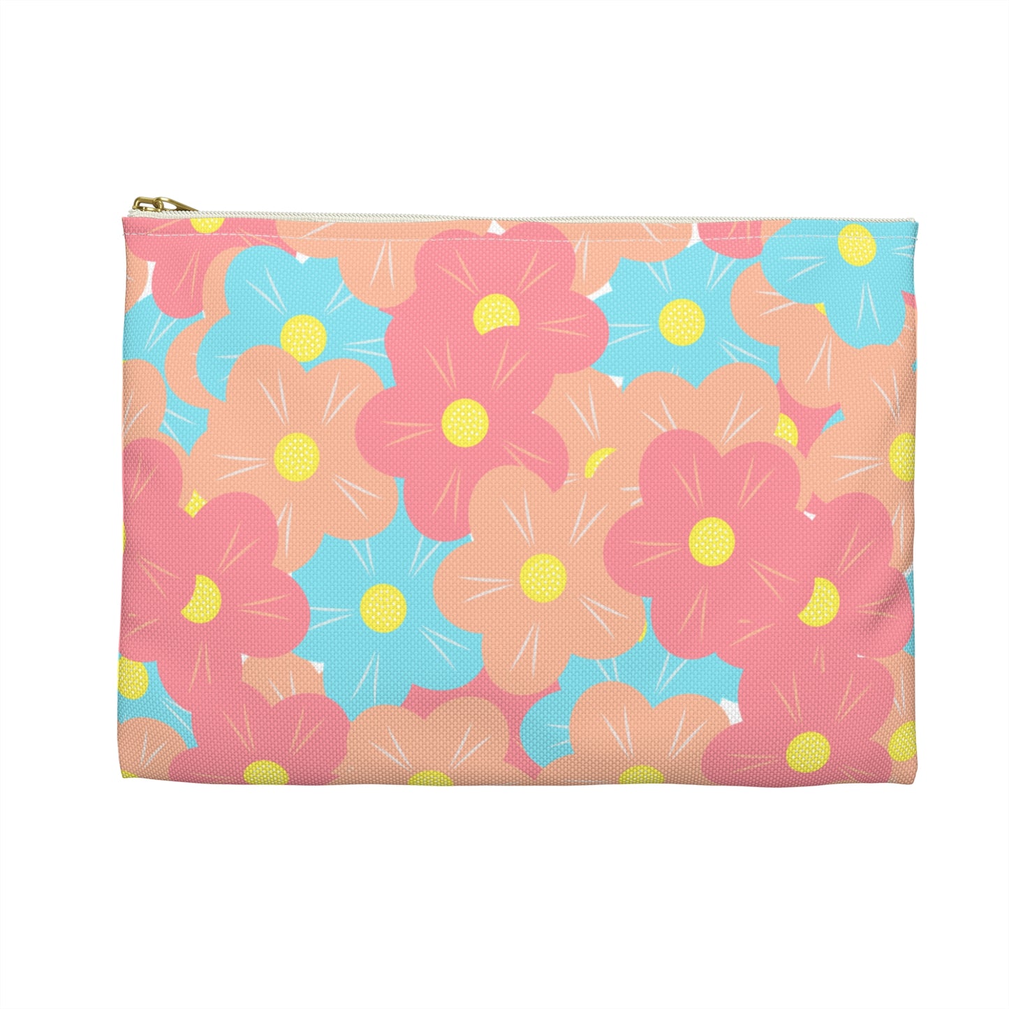 Floral Zipper Pouch